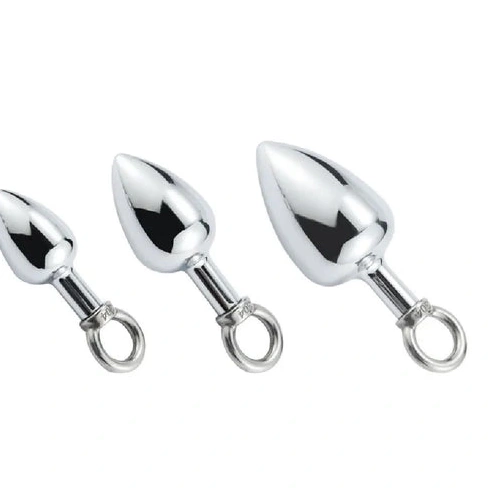 Hook 4663 Cock with Anal DiscreetChoice Set Steel Ring Stainless 0913